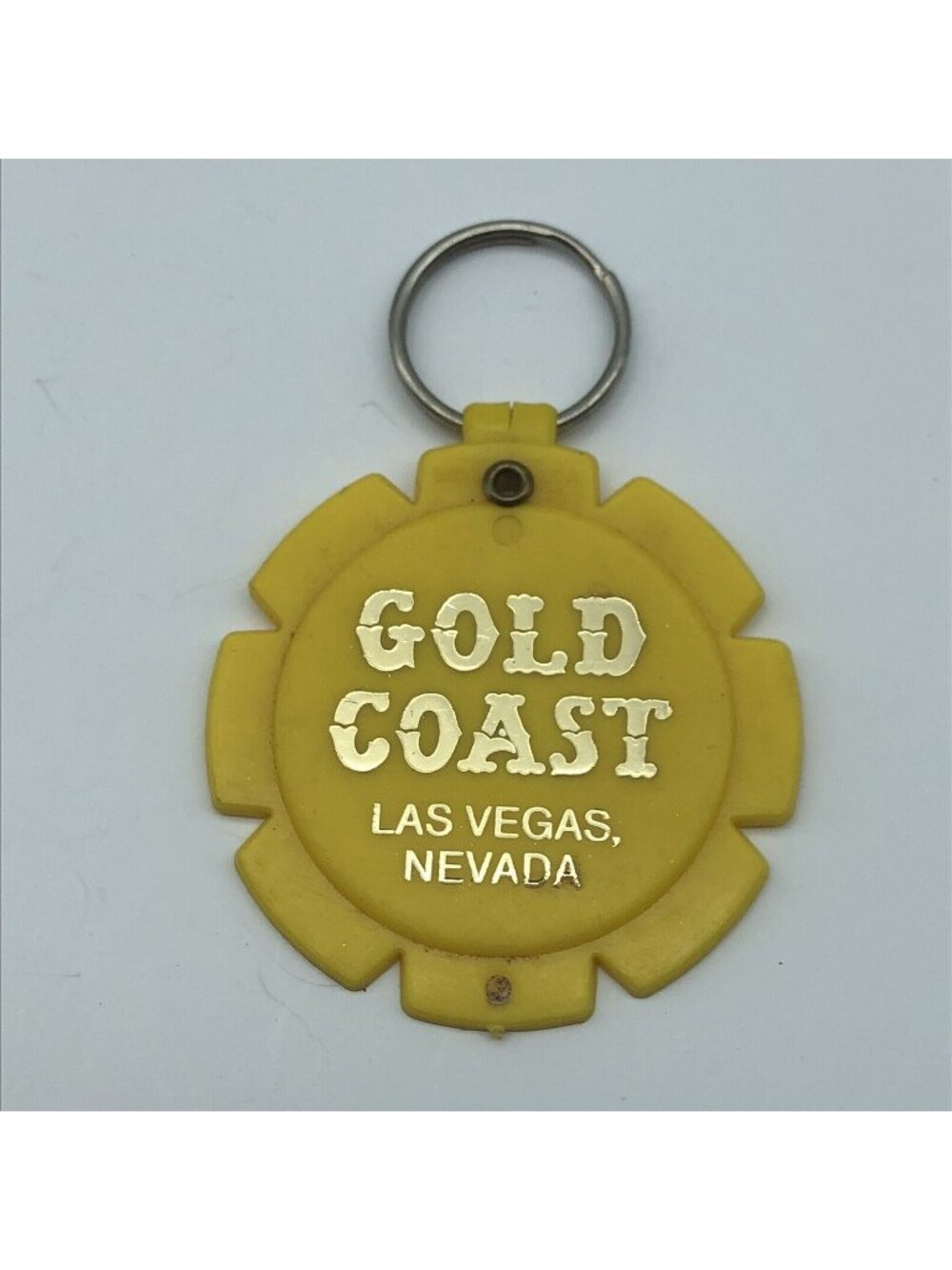 Vintage gold coast Las Vegas Casino keychain collectable 1970's 80's